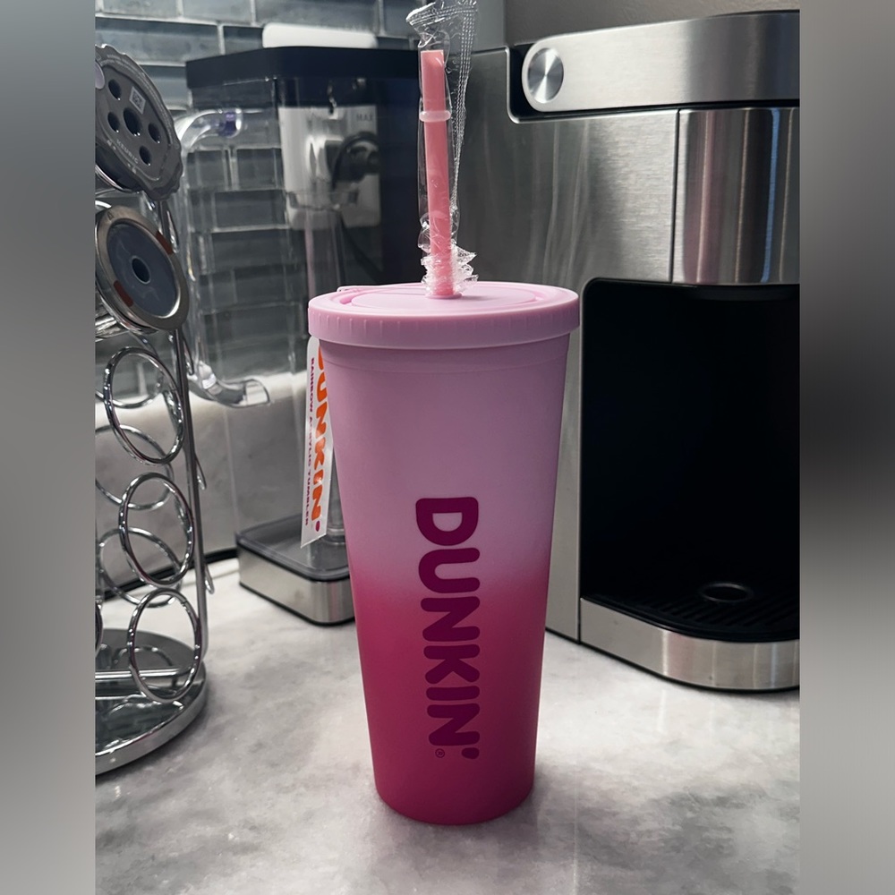 DUNKIN Rainbow Acrylic Tumbler - 24oz